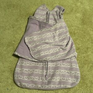 Halo fleece SleepSack swaddle size NB 0-3M